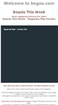 Mobile Screenshot of begos.com